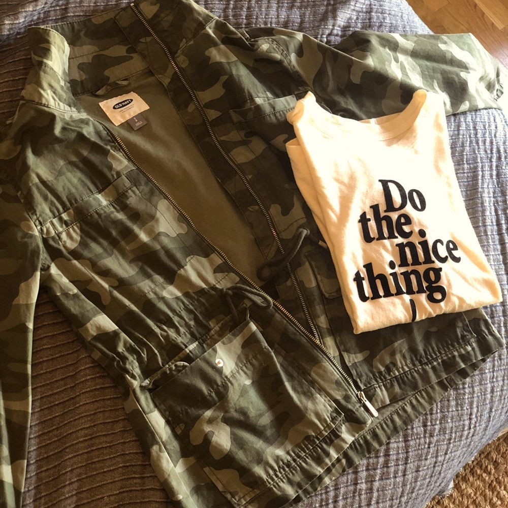 Old Navy Camo Jacket